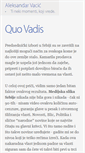 Mobile Screenshot of aleksandar.vacic.rs